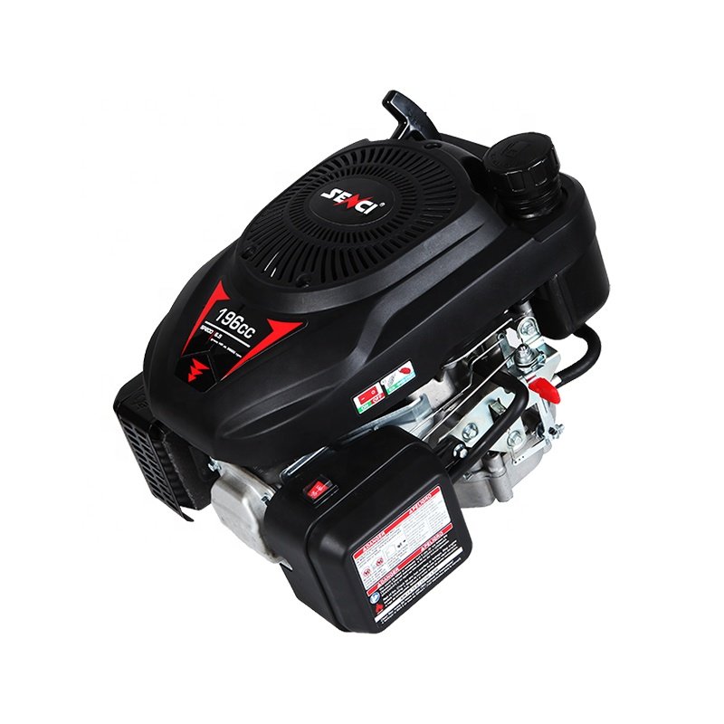 SENCI Single Cylinder 131cc Machinery Petrol Motor Vertical Shaft Gasoline Engine