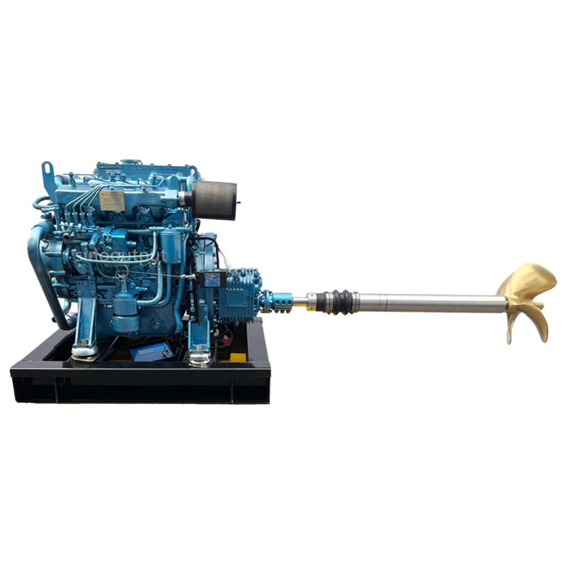 Sinooutput New Boat Engine SINO-ME23 Marine Propulsion System 23kw Marine diesel Engine with Gearbox Sternshaft Propeller