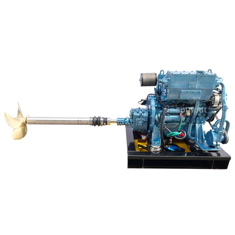 Sinooutput New Boat Engine SINO-ME23 Marine Propulsion System 23kw Marine diesel Engine with Gearbox Sternshaft Propeller