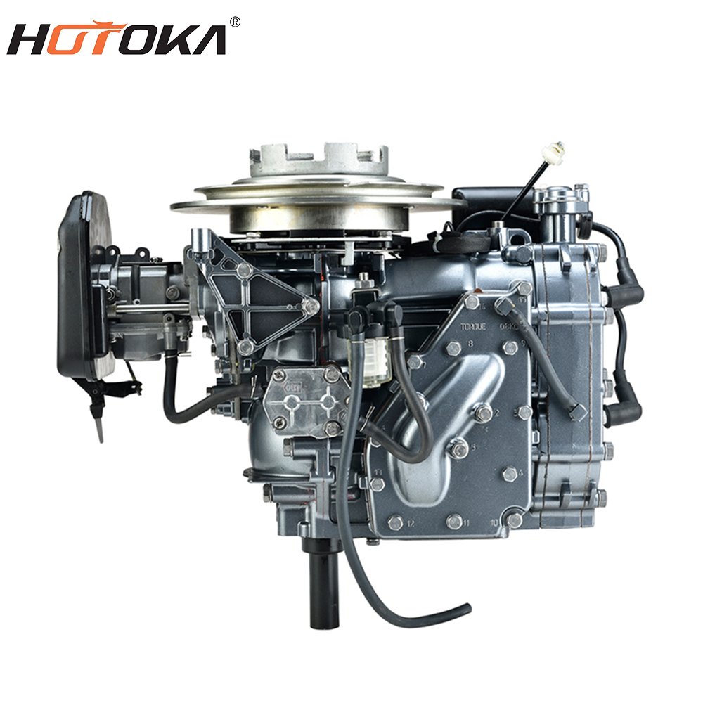 HOTOKA Manufacturer 496cc 30hp Gas Outboard Motor 2 Stroke High Speed Water Jet Boat Engine With Competitive Price