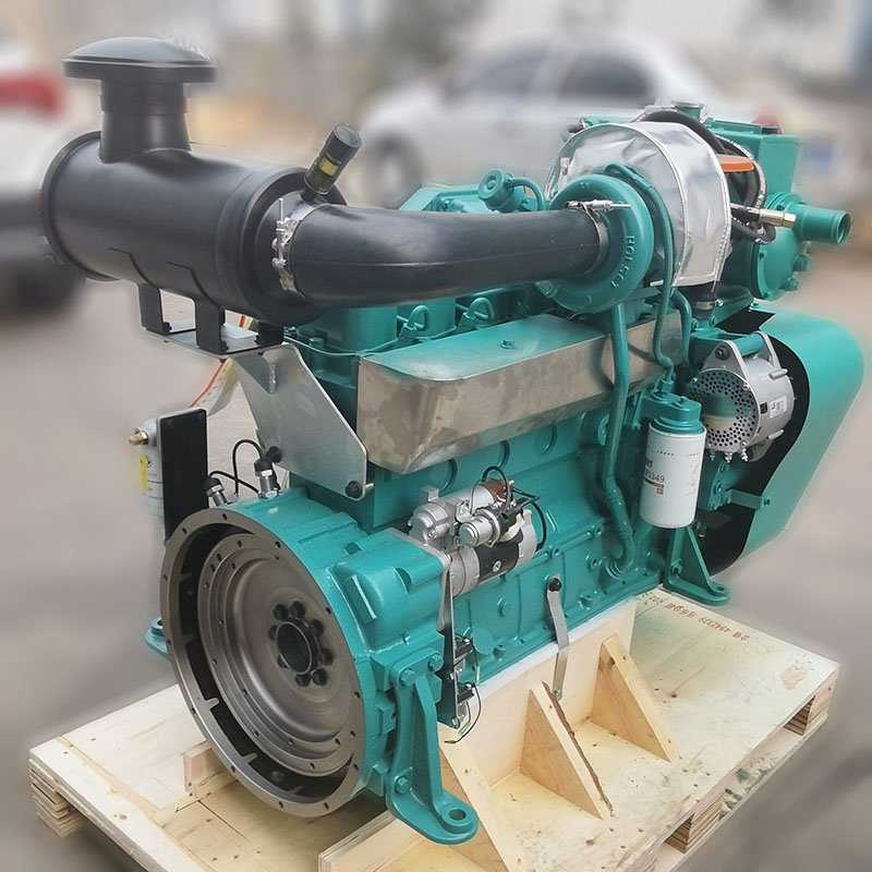 Wholesale 6BTA5.9 GM100 Boat Engine Water Cooled Emergency Power Generator Use 6B 5.9L Diesel Marine Engine