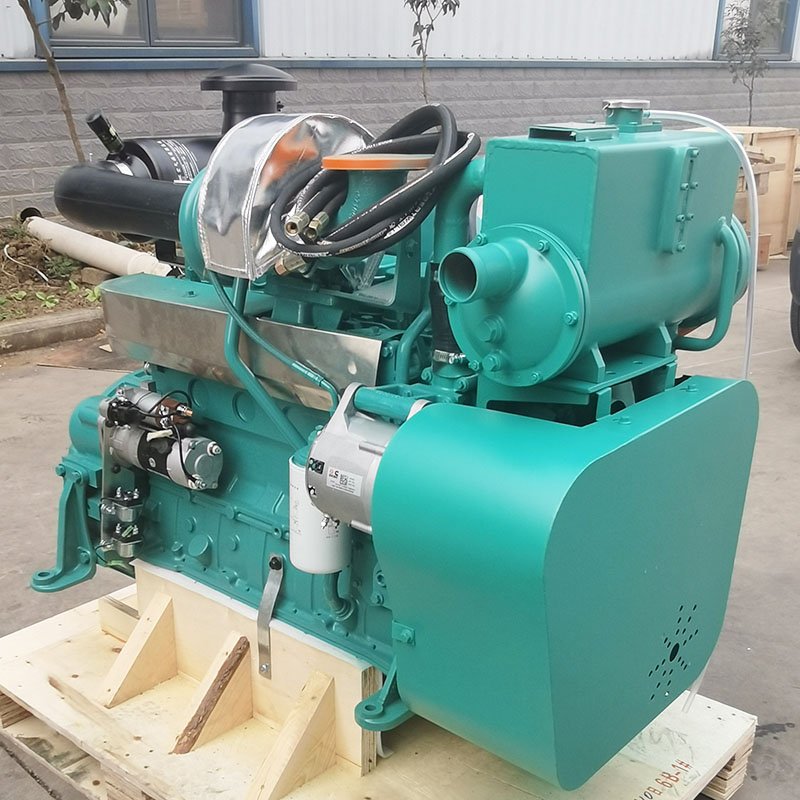 Wholesale 6BTA5.9 GM100 Boat Engine Water Cooled Emergency Power Generator Use 6B 5.9L Diesel Marine Engine