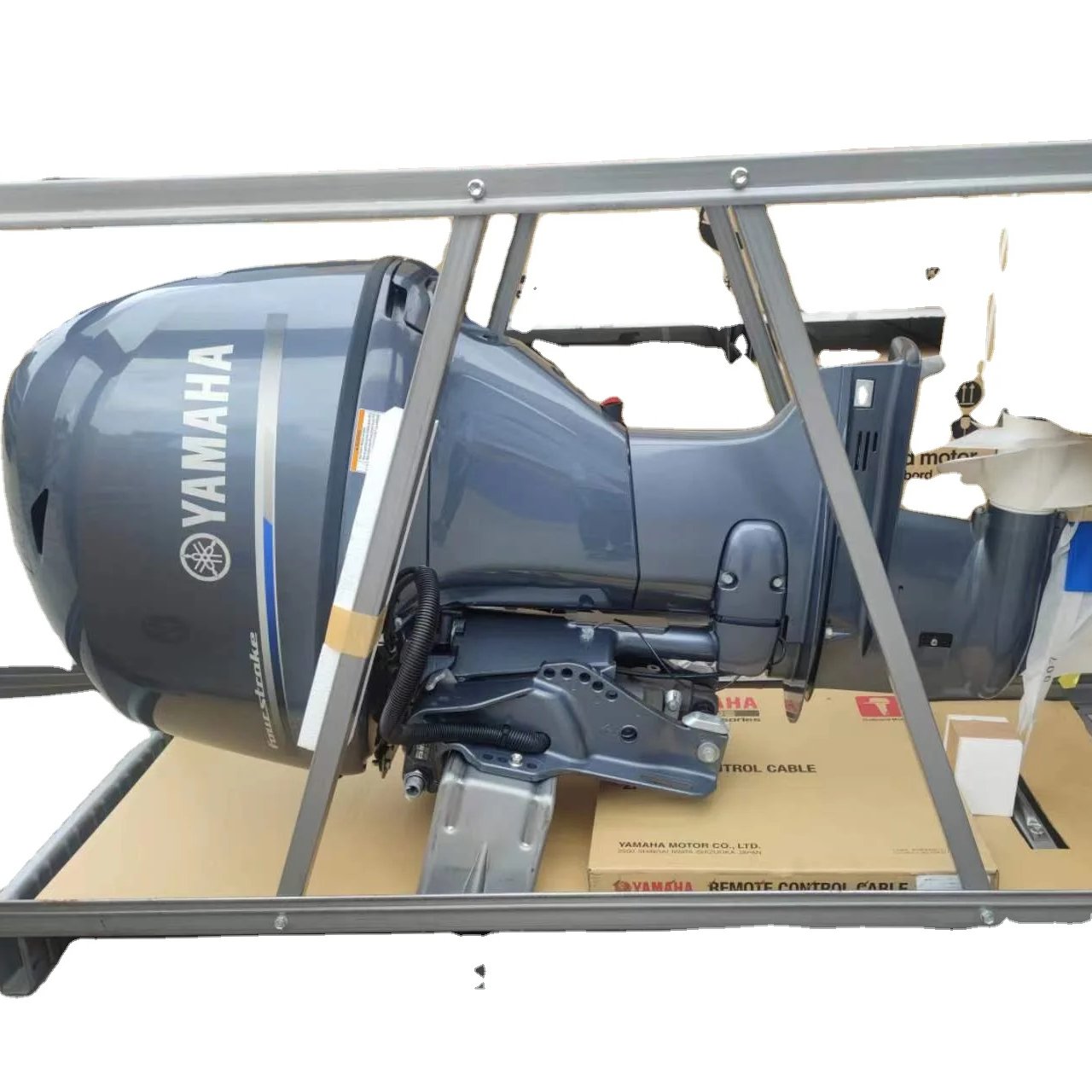 Genuine Japanese Yamahas Brand 4 Stroke F60fetl 60HP Long Shaft Outboard Engine Boat Motor