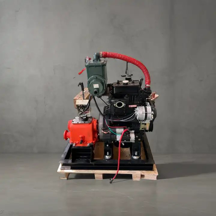 New 27HP 2/3 Cylinder Marine Diesel Engine 4-Stroke Water-Cooled Industrial Boat Engine with 40A Gearbox for Machinery