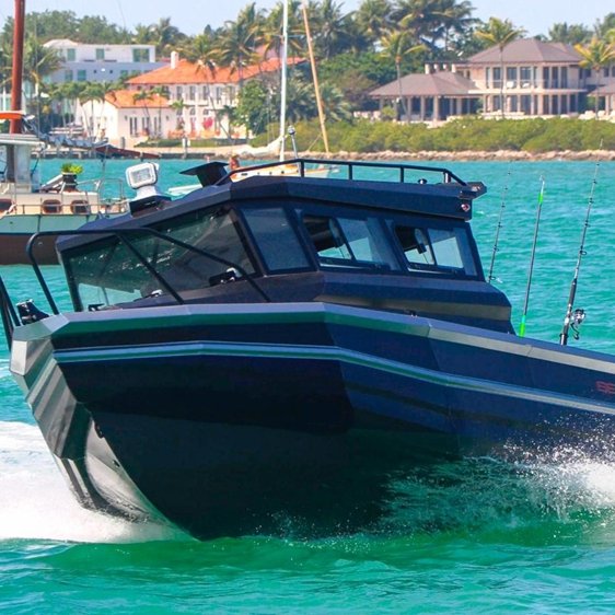 New 7.5m Aluminium Fishing Boat for Sale Max Mauritius Australia Motor Tank Engine
