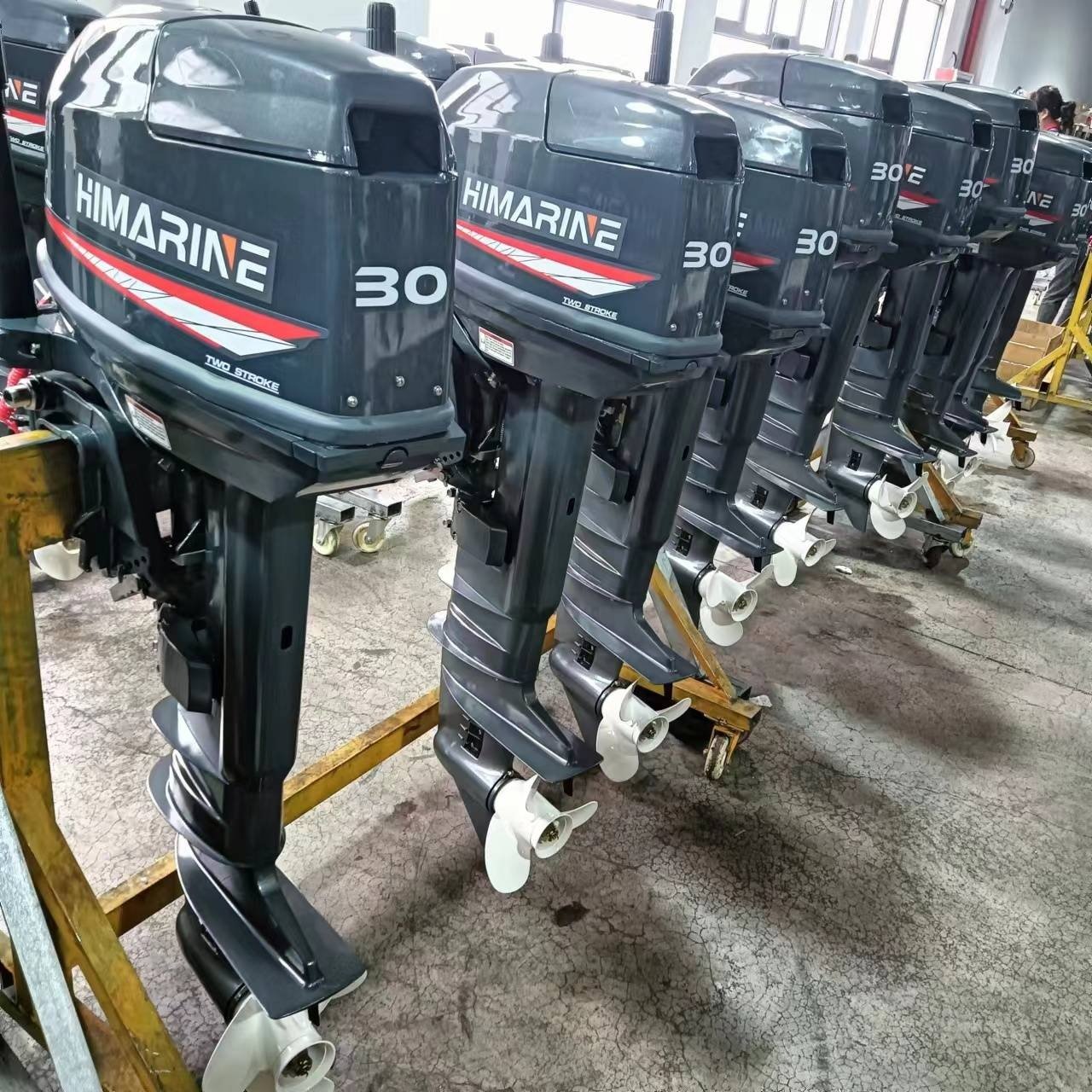 With Yamaha High Quality Outboard Engine 30HP 2 Stroke 25 Hp Outboard Motor Manual Tiller Remote Control Cdi Boat Engine