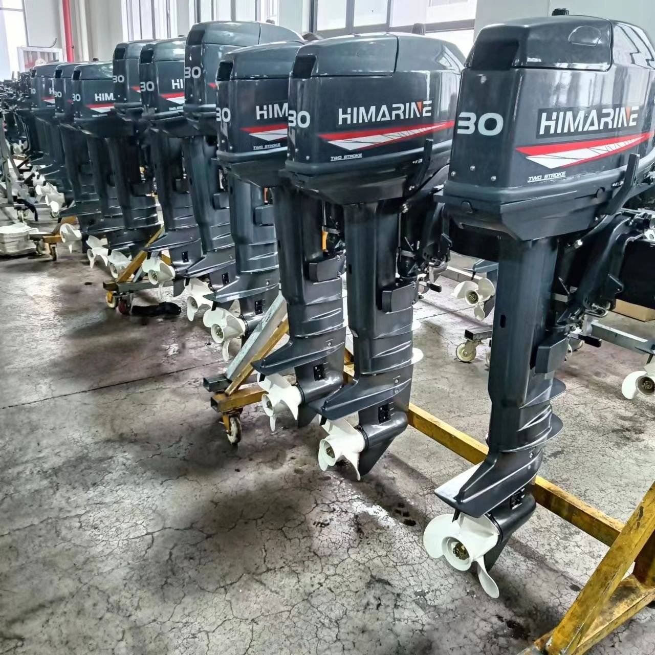 With Yamaha High Quality Outboard Engine 30HP 2 Stroke 25 Hp Outboard Motor Manual Tiller Remote Control Cdi Boat Engine