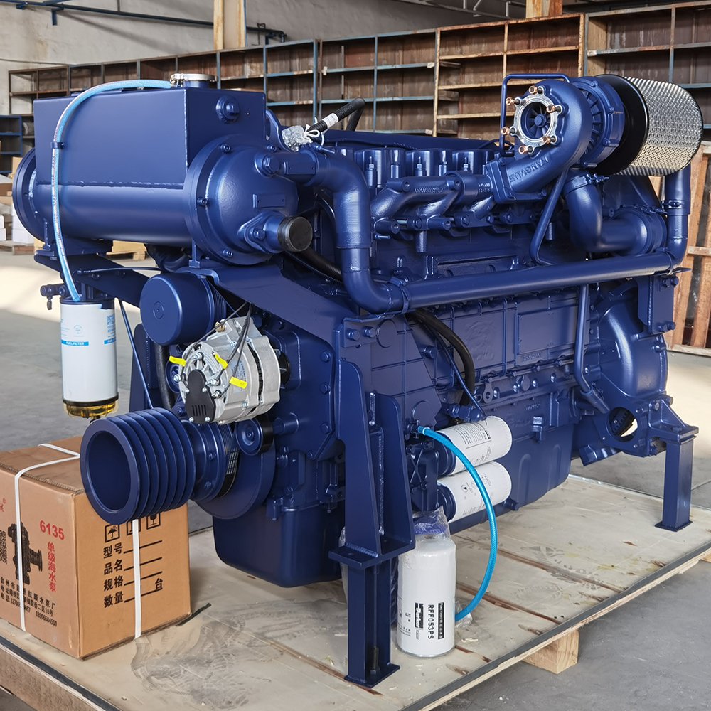300 HP Water Cooled 6 Cylinders Marine Diesel Boat Inboard Engine with Gearbox with CCS