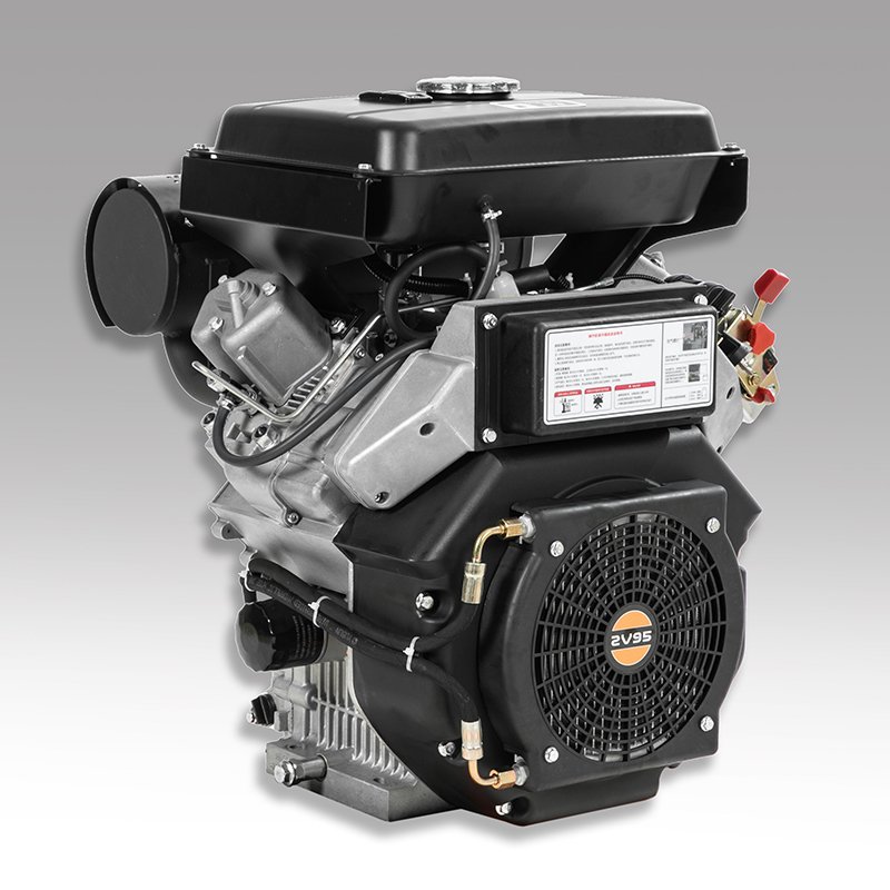 2V92 23HP Power 2-Cylinder 4-Stroke Air-Cooled Diesel Engine for Industrial & Farm Usage Boat Generator Set Used Condition