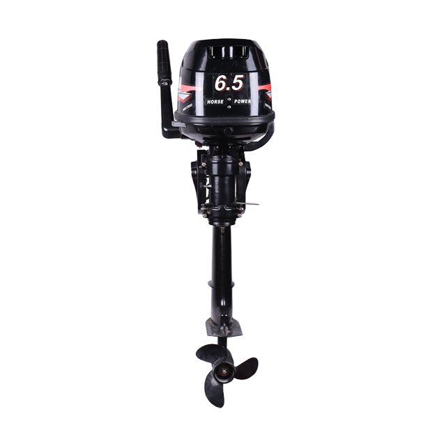 New 15hp Short Shaft 2 Stroke Outboard Petrol Gasoline Engine Manual Start Inflatable Fishing Boat Water Cooling CDI System
