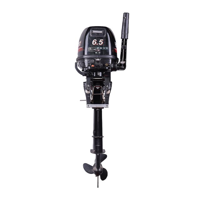 New 15hp Short Shaft 2 Stroke Outboard Petrol Gasoline Engine Manual Start Inflatable Fishing Boat Water Cooling CDI System