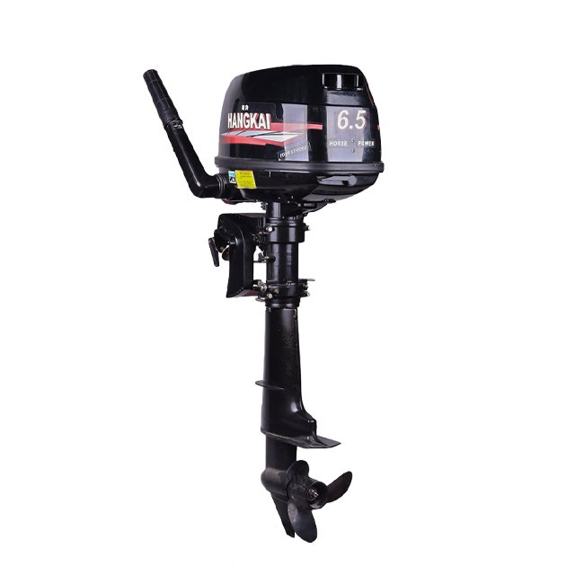 New 15hp Short Shaft 2 Stroke Outboard Petrol Gasoline Engine Manual Start Inflatable Fishing Boat Water Cooling CDI System