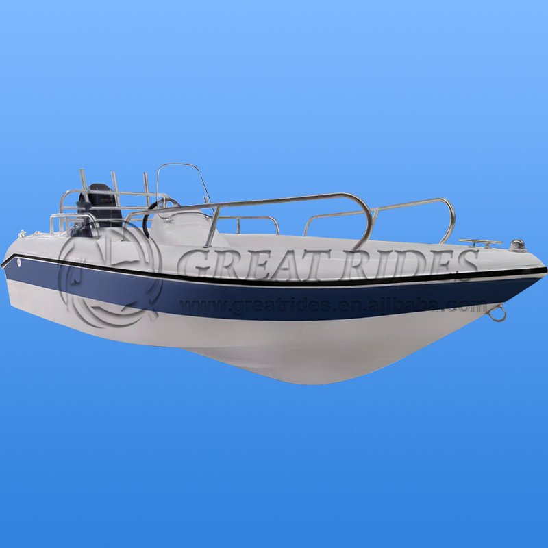 Economical 12ft 3.6m Fiberglass Outboard Engine 360 Small Sport Yachts High Speed Fishing Boat