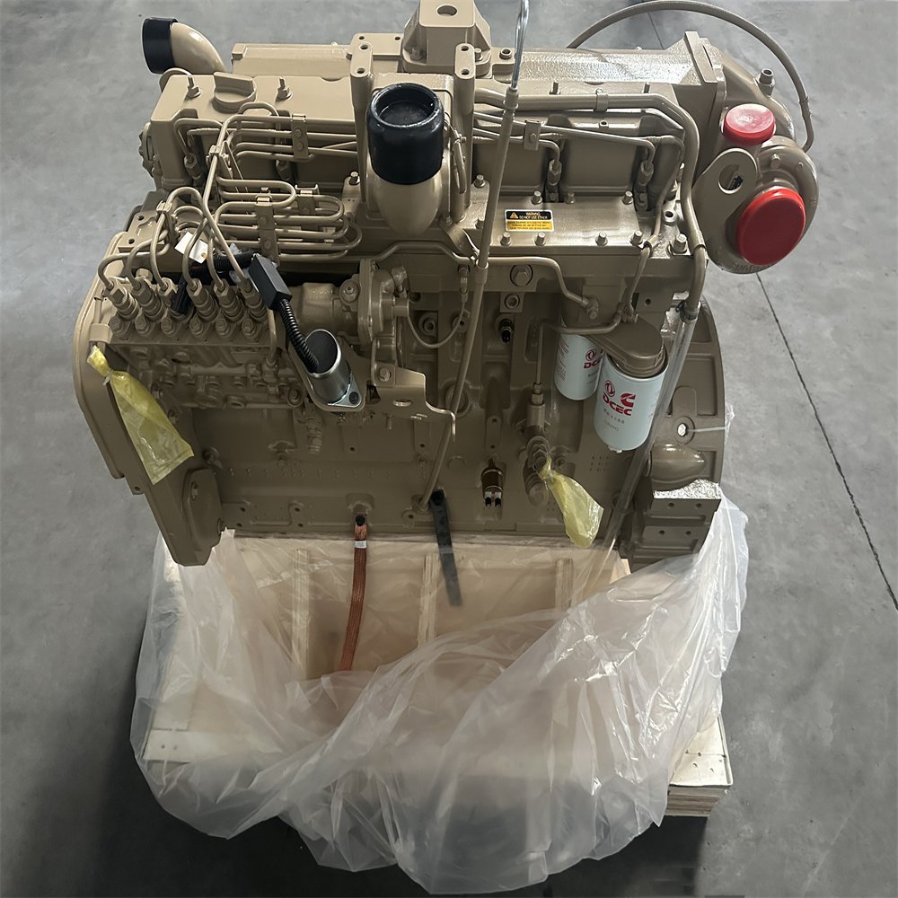 6 Cylinder Fishing Boat Engine 6CT8.3 350HP Marine Propulsion Engine 4-Stroke Water-Cooled Marine Diesel Engine for Boat