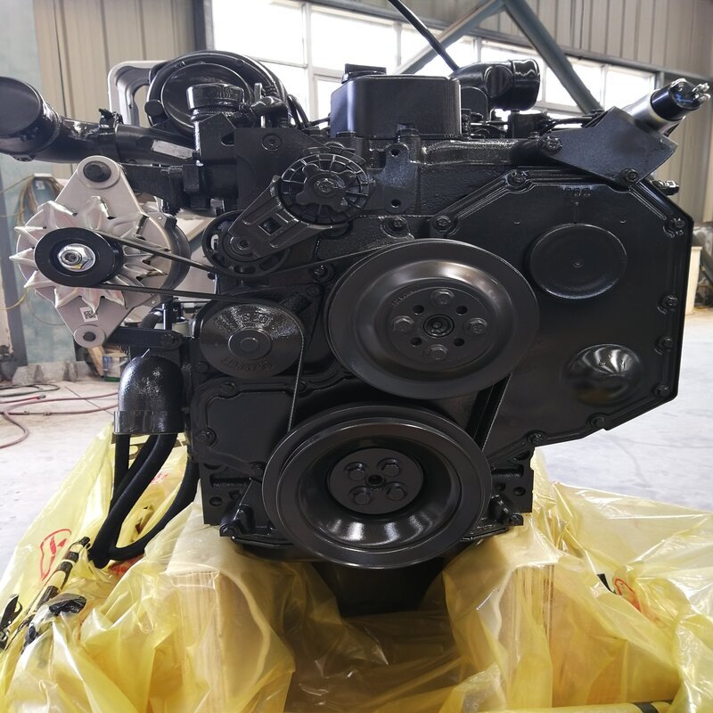 Water-cooled Cumins 6bt5.9 Used Engine Turbo Charged Used 6bt Diesel Engine for Marine