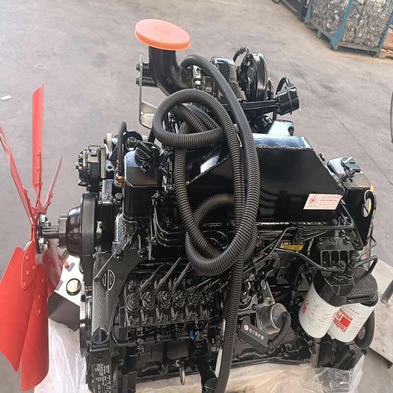 Water-cooled Cumins 6bt5.9 Used Engine Turbo Charged Used 6bt Diesel Engine for Marine