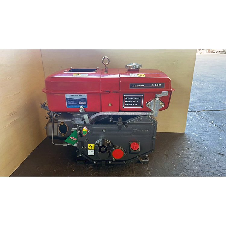 VISION R180 7hp Single Cylinder 4-stroke Water Cooled diesel Outboard Engine for Boat
