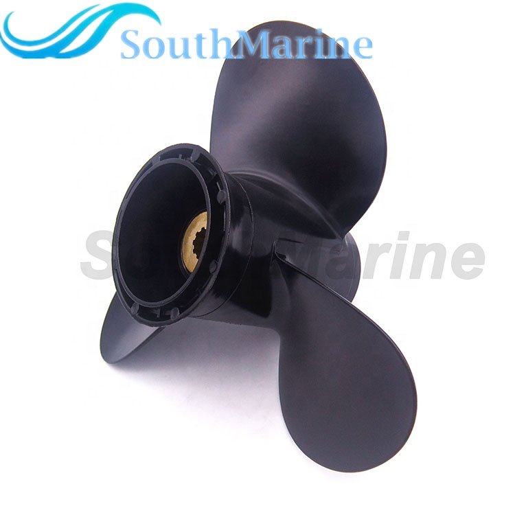 Boat Engine Aluminum Alloy Propeller 9 1/4x11 for Suzuki 9.9HP 15HP Outboard Motor 58100-93743-019