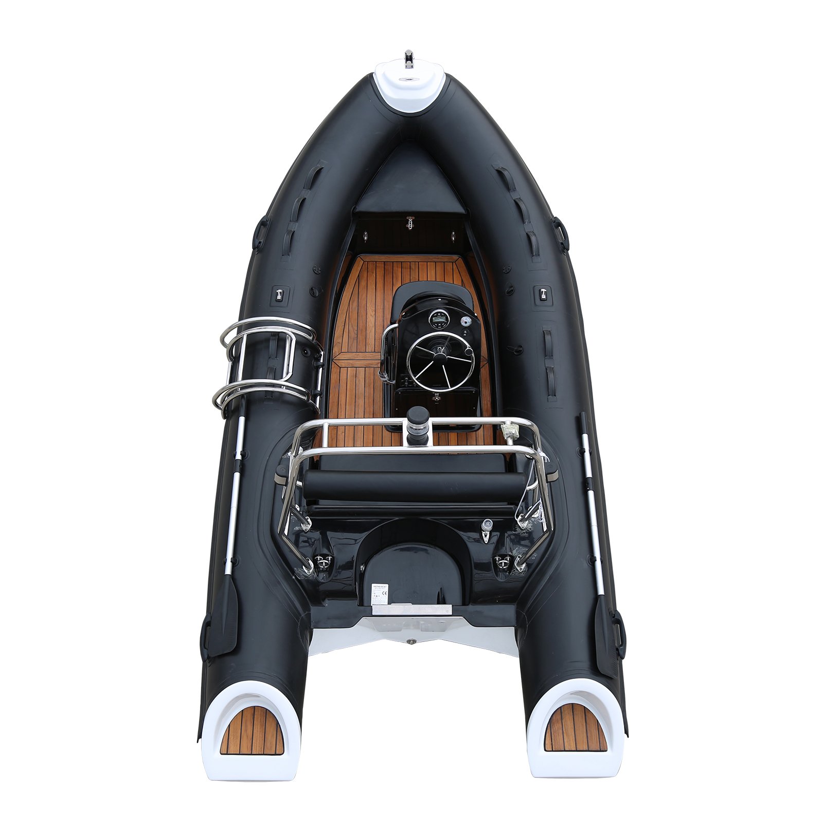 China Sailing Small Bateau Inflatable Rib Boat PVC Material Center Console Fishing Boat Outboard Engine for Entertainment Use