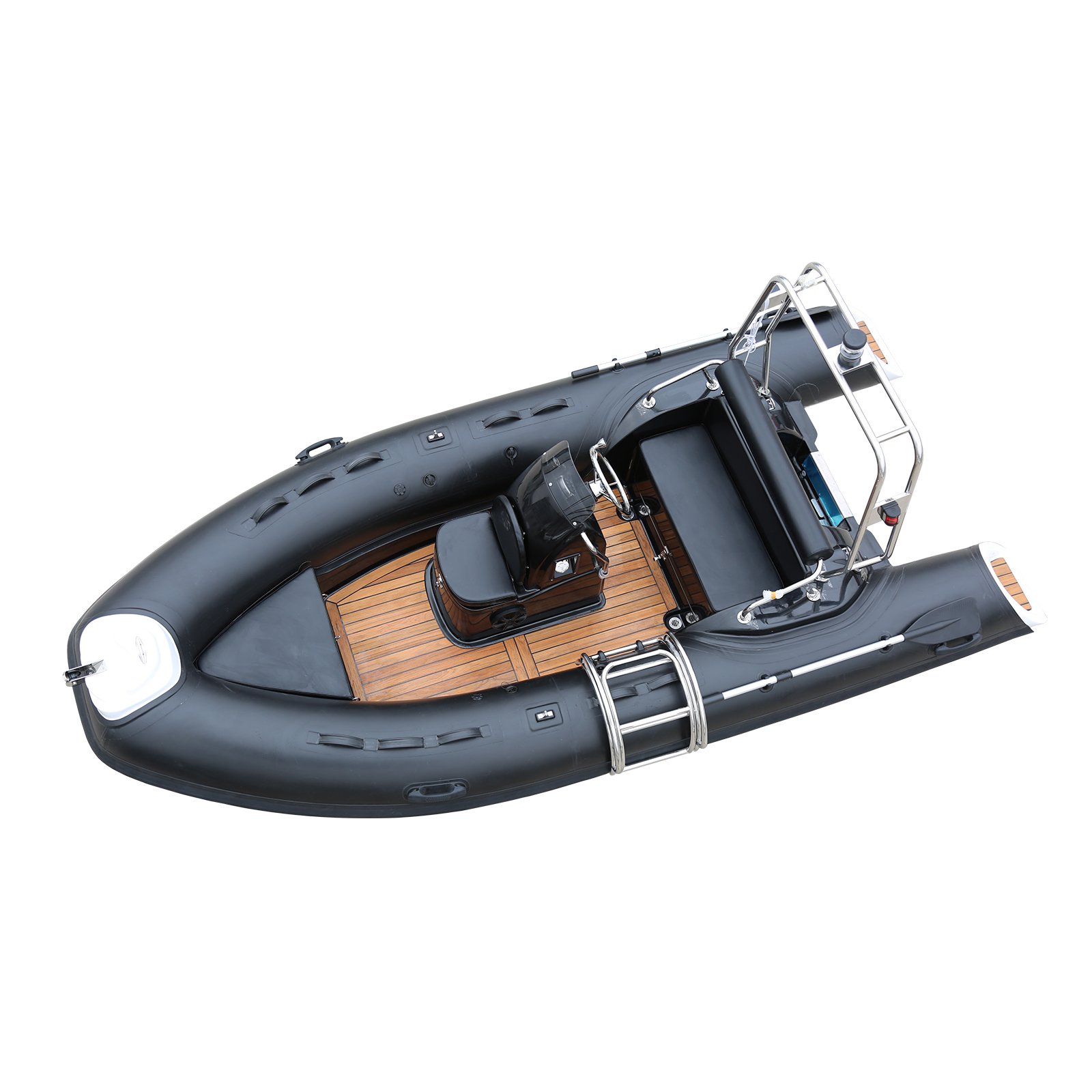 China Sailing Small Bateau Inflatable Rib Boat PVC Material Center Console Fishing Boat Outboard Engine for Entertainment Use