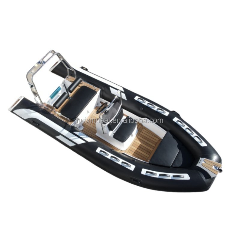 CE Certified 4.8m Rib 480 Hypalon Motor 16FT Fiberglass Inflatable Fishing Boat Outboard Engine PVC Material 1.2mm Lake Outdoor
