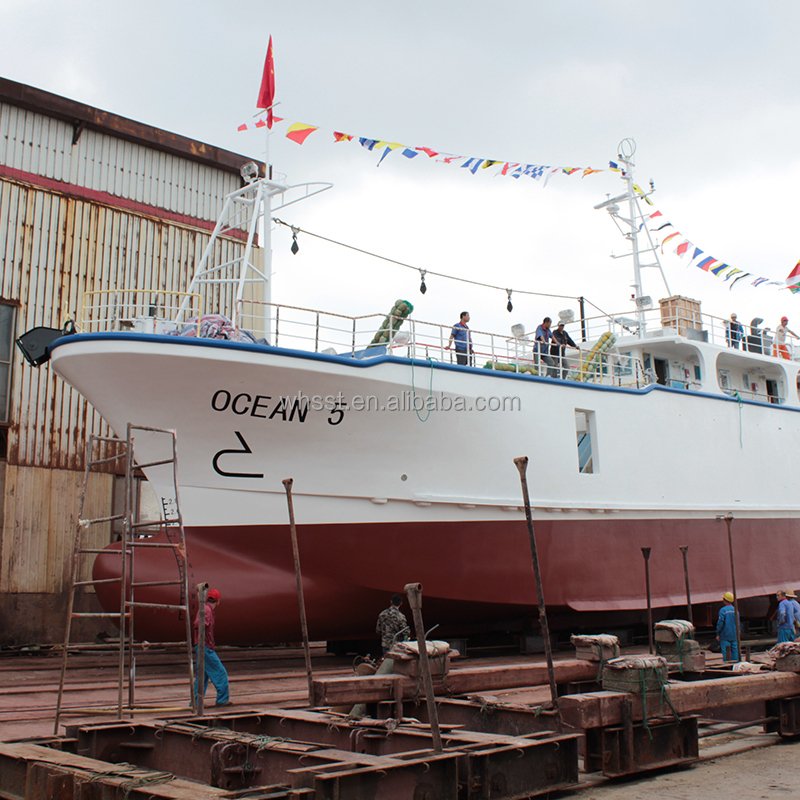 CE Certified 36.6m Luxury Sport Yacht Fiberglass Fishing Boat with Outboard Engine