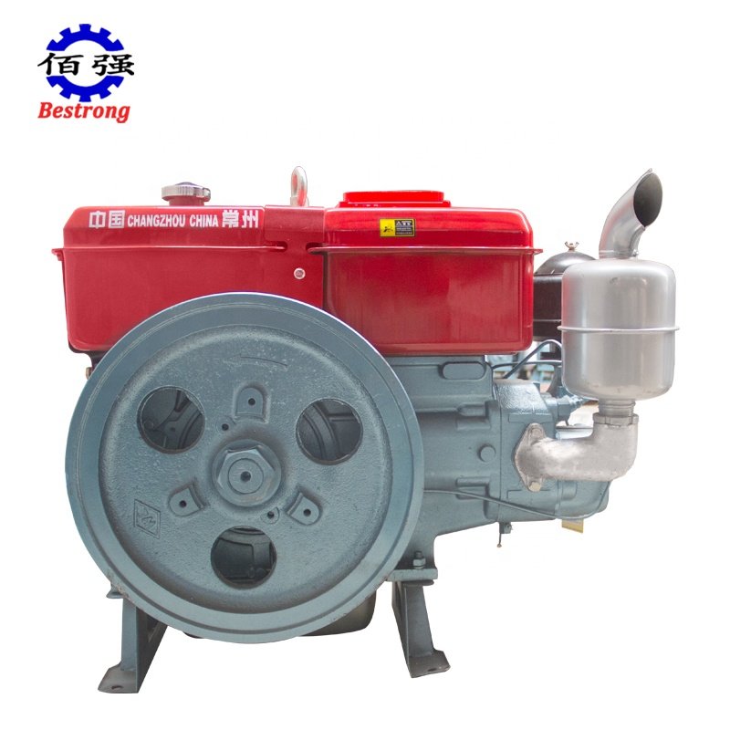 High Quality 18HP ZS1105 Direct Injection Diesel Engine Powerful Single Cylinder Four-Stroke Water Cooled Machinery Engine