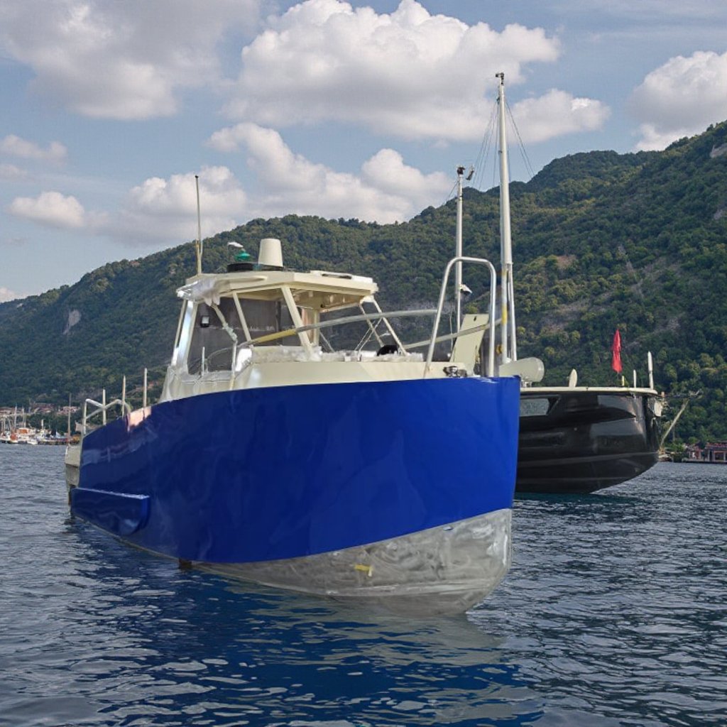 7.5 Meter Aluminum Cabin Cruiser Outboard Engine Customizable 5053 Yacht Luxury Fishing Travelling Club Parties EVA Hull Sports