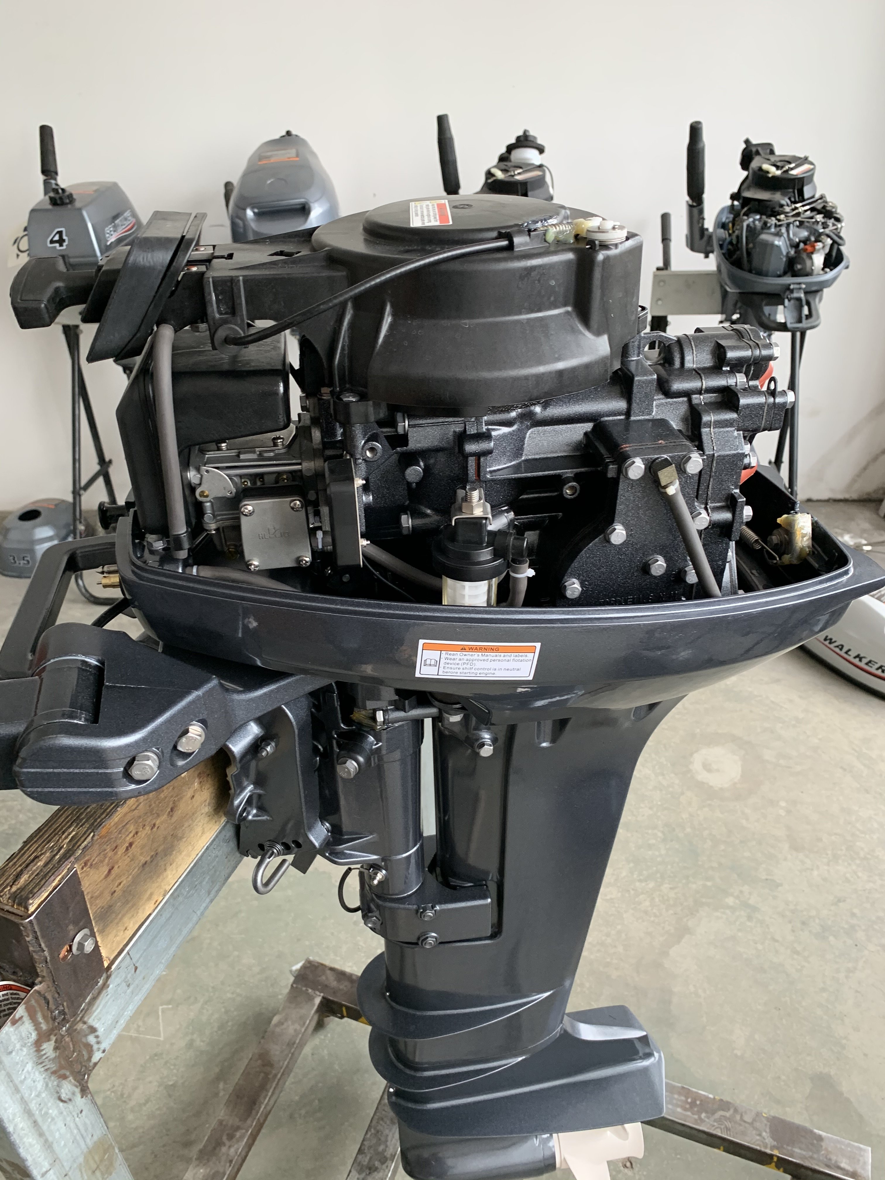 Seawalker 2 Stroke 15hp Outboard Motor Boat Engines 6B4 Long Short Shaft Hot Selling YAMAHA