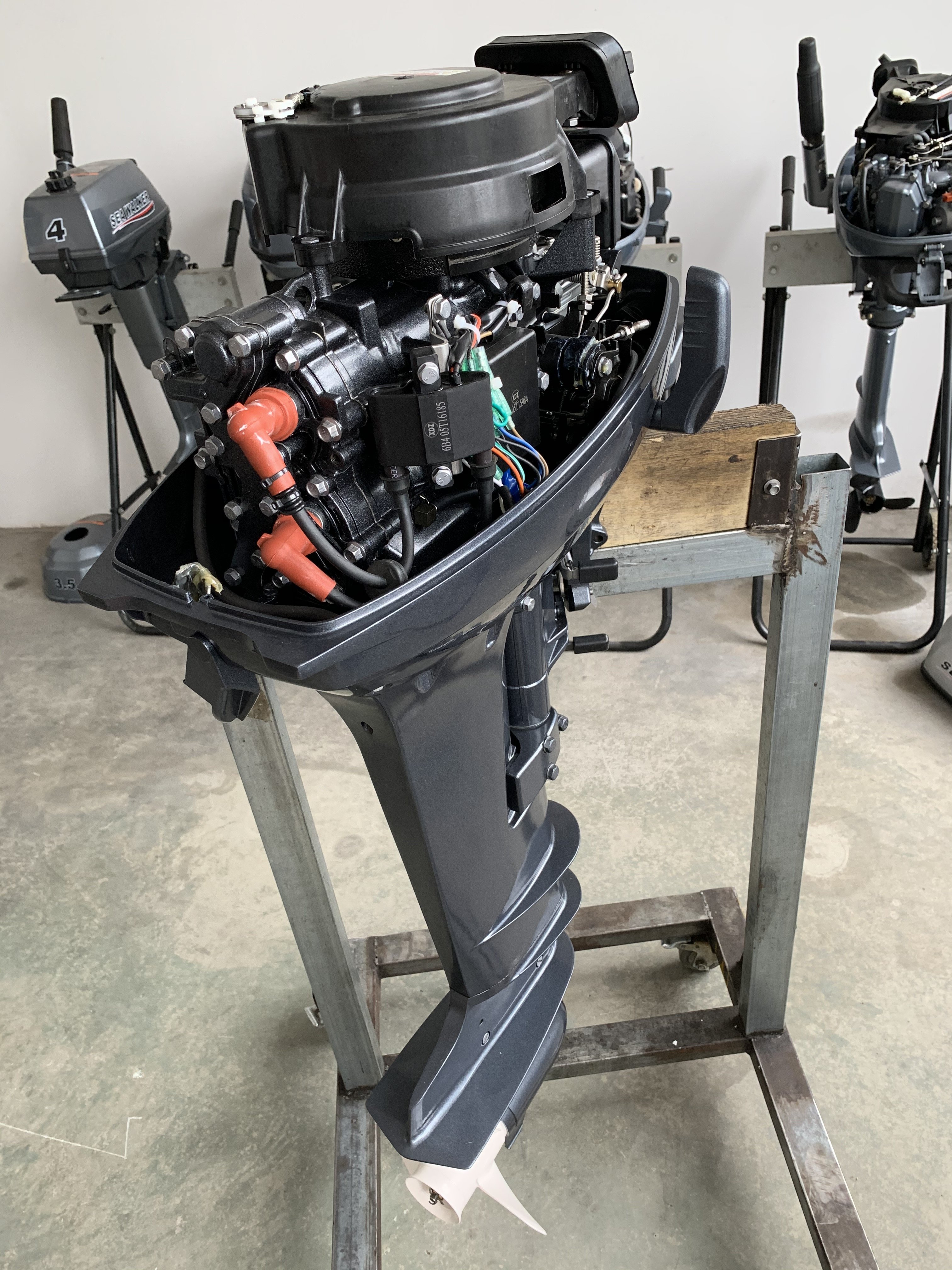 Seawalker 2 Stroke 15hp Outboard Motor Boat Engines 6B4 Long Short Shaft Hot Selling YAMAHA