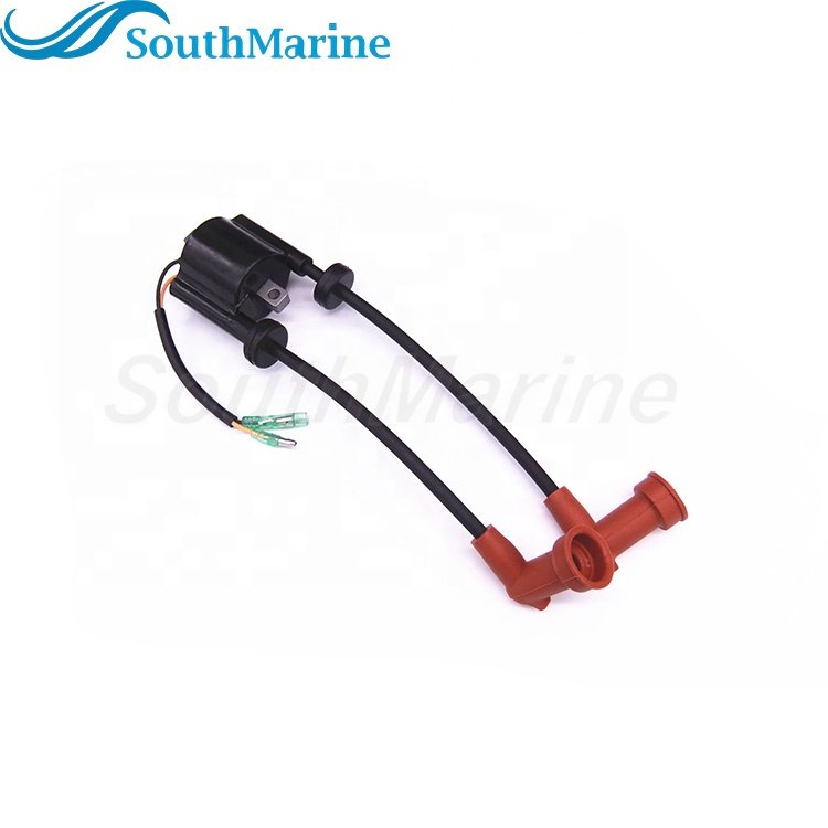 Boat Engines 6B4-85570-00 6B4-85530-00 Ignition Coil Assy for Yamaha Outboard 9.9HP 15HP E15DM E9.9DM