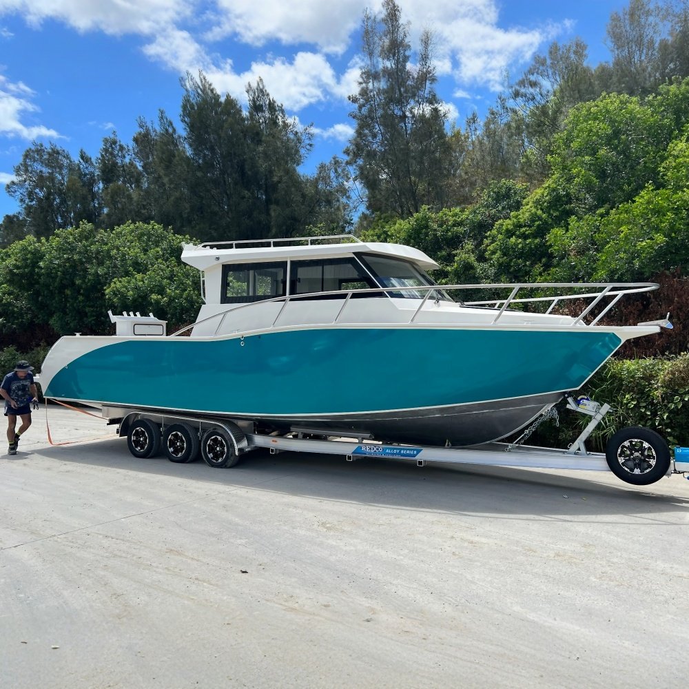 Hot Sale 9.6m 32 ft Gospel Boat Sport Cabin Fishing Boat Sport Yacht Vessel Boats Aluminum Hull for Sale in Australia