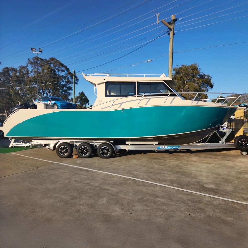 Hot Sale 9.6m 32 ft Gospel Boat Sport Cabin Fishing Boat Sport Yacht Vessel Boats Aluminum Hull for Sale in Australia