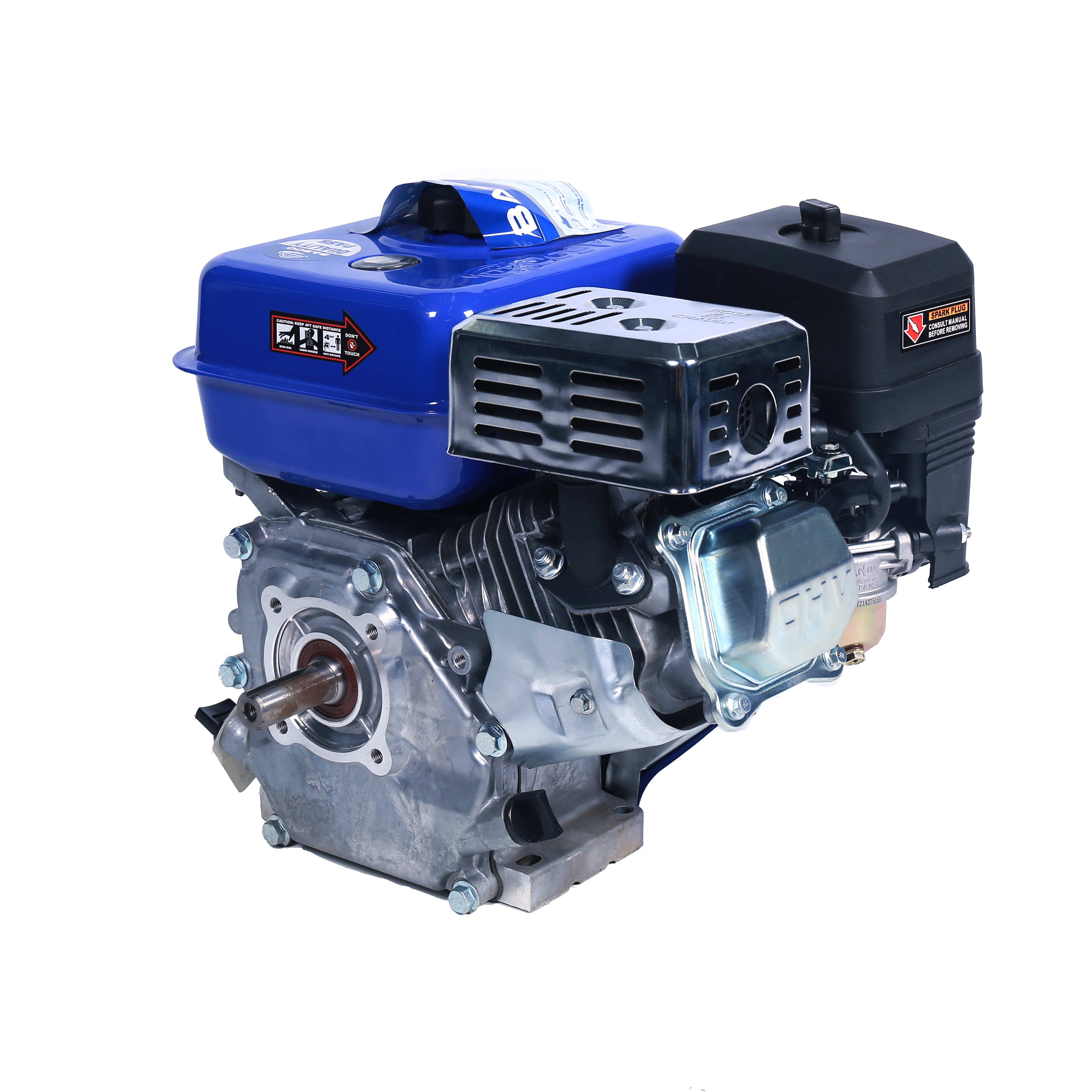 Single Cylinder BS-220TX 3600rpm 7.5hp 4 Stroke 170F Gasoline Engine Industrial Machinery Boats Electric Recoil Start 212cc Machinery Engines