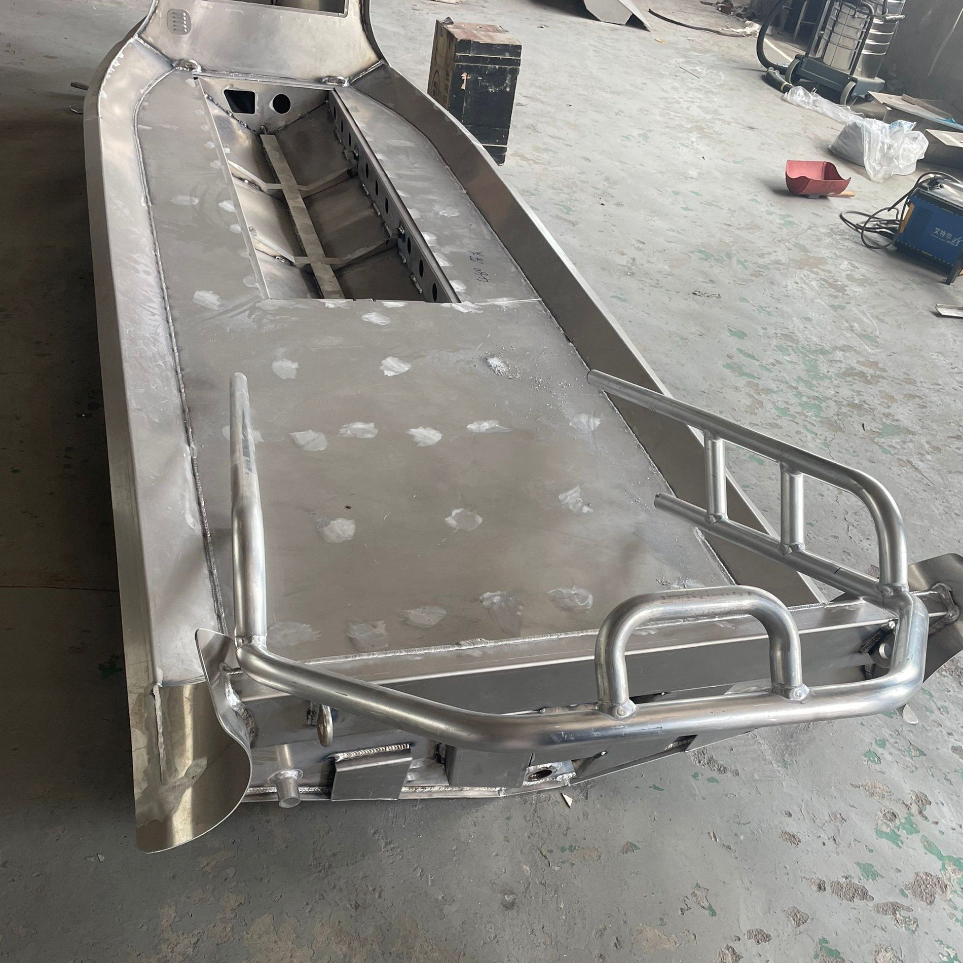 High Quality 22ft RHIB 680 Orca Hypalon/PVC Aluminum Hull Inflatable Boat