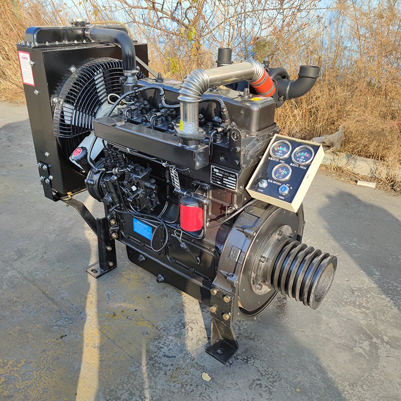 Marine diesel Engine 90 Horsepower Four Cylinder Air-cooled Fishing Boat Towing Machine with Tail Mounted 4105ZC diesel Engine
