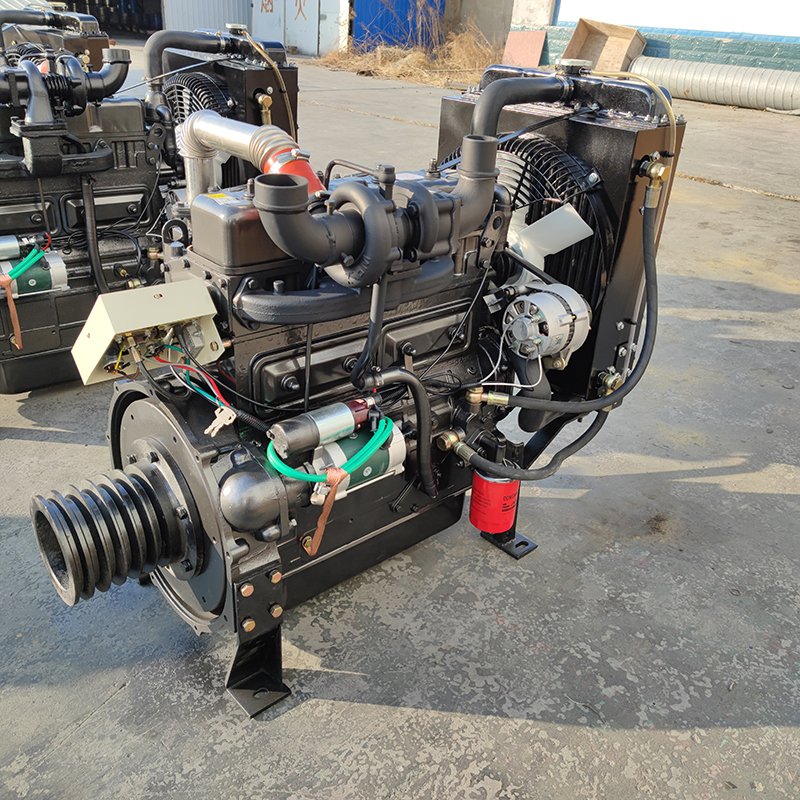 Marine diesel Engine 90 Horsepower Four Cylinder Air-cooled Fishing Boat Towing Machine with Tail Mounted 4105ZC diesel Engine