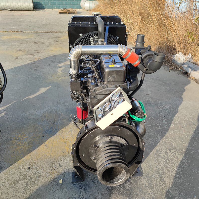 Marine diesel Engine 90 Horsepower Four Cylinder Air-cooled Fishing Boat Towing Machine with Tail Mounted 4105ZC diesel Engine