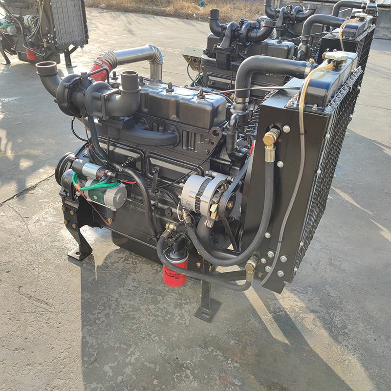 Marine diesel Engine 90 Horsepower Four Cylinder Air-cooled Fishing Boat Towing Machine with Tail Mounted 4105ZC diesel Engine