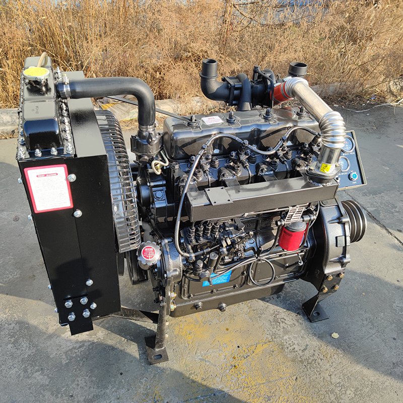 Marine diesel Engine 90 Horsepower Four Cylinder Air-cooled Fishing Boat Towing Machine with Tail Mounted 4105ZC diesel Engine