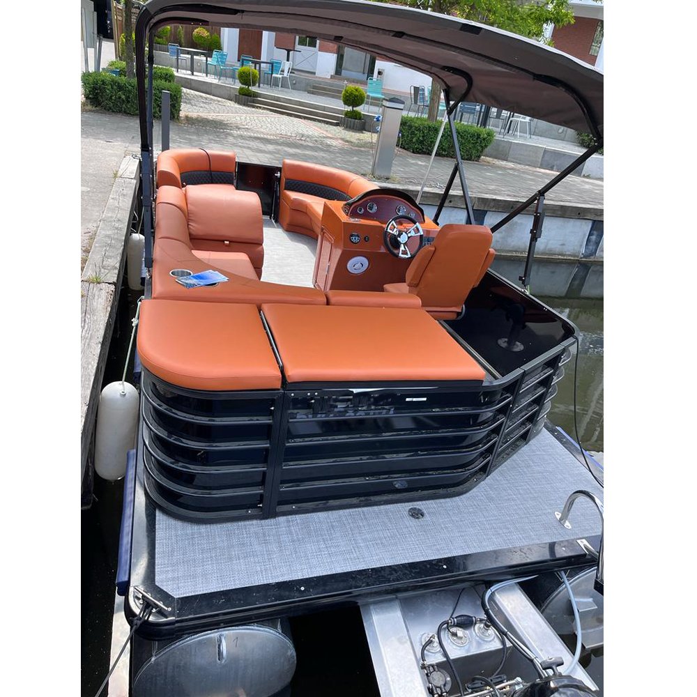 Recreational Catamaran Pontoon Boat for Drifting CE Certified