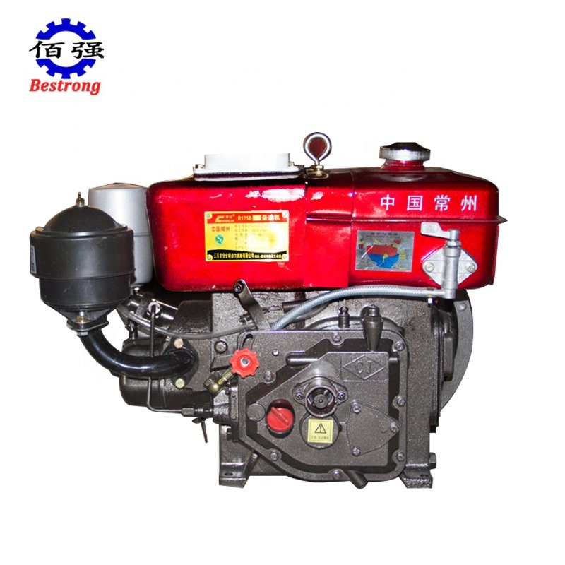 High Quality 6.5HP R175B Diesel Engine Small Single Cylinder 6.5HP Water-Cooled New Condition 3.85KW for Agriculture Machinery