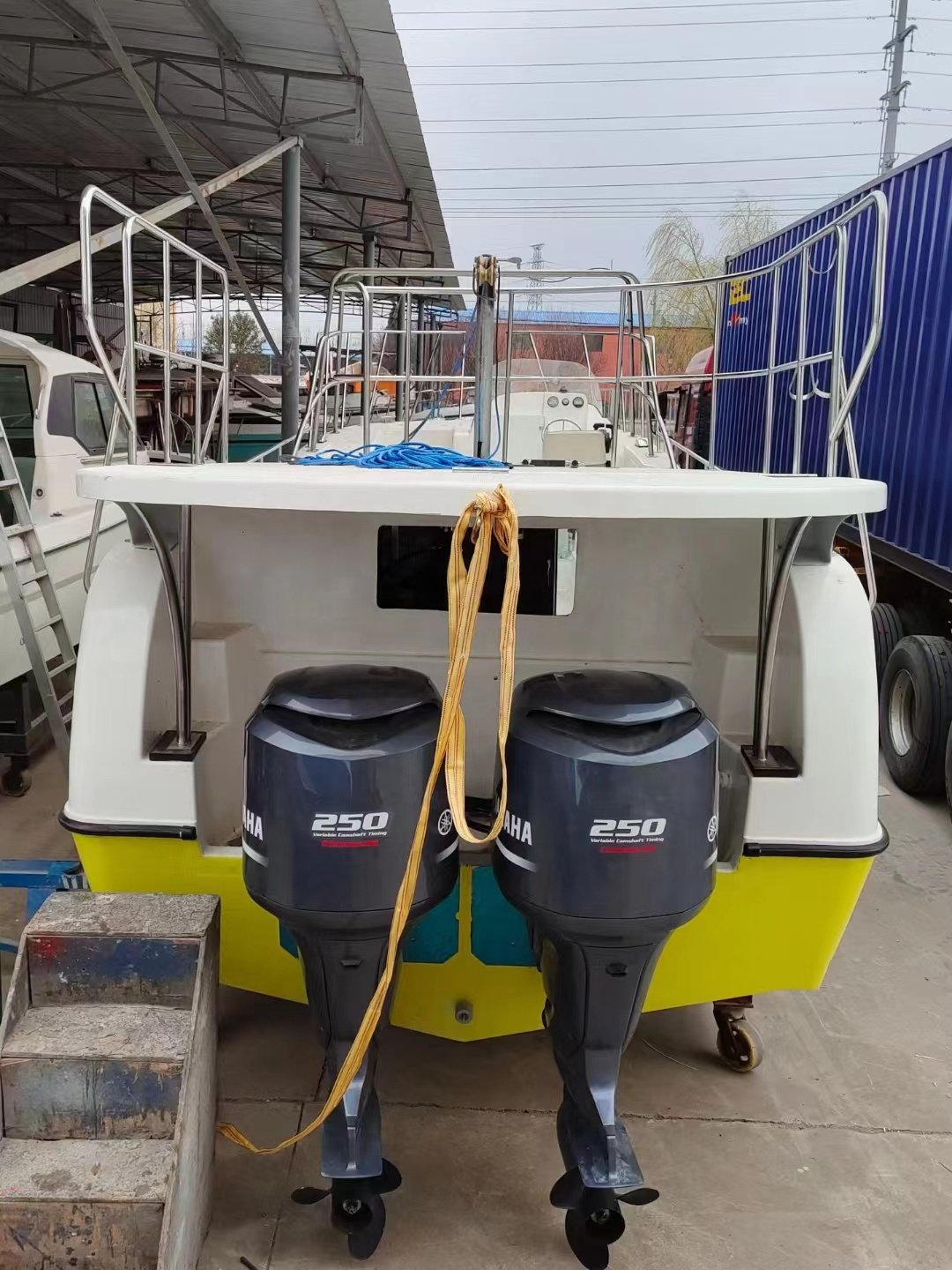 Grandsea 10.7m FRP Fast Safe Design Parasailing Boat Without Outboard Engine for Sale