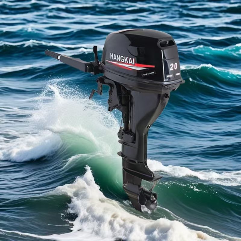 Hangkai 4 Stroke Boat Engine 6.5HP 20HP 4 Stroke Outboard Motor