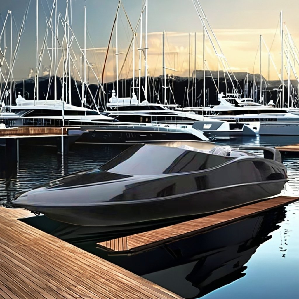 Luxury Sports Speed Boat Mini Fishing Craft with Inboard Motor Engine Fiberglass Hull Material