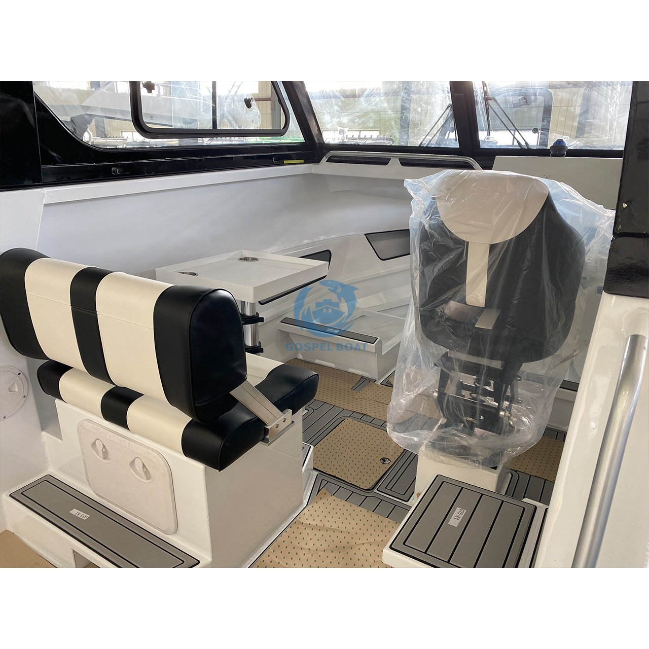 Ethan Craft Luxury 7.5m Sport Yacht Half Cabin Aluminum Fishing Boat for Sale in Australia