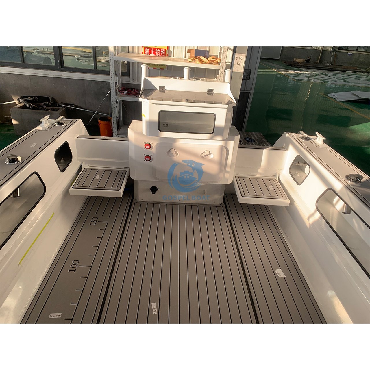Ethan Craft Luxury 7.5m Sport Yacht Half Cabin Aluminum Fishing Boat for Sale in Australia