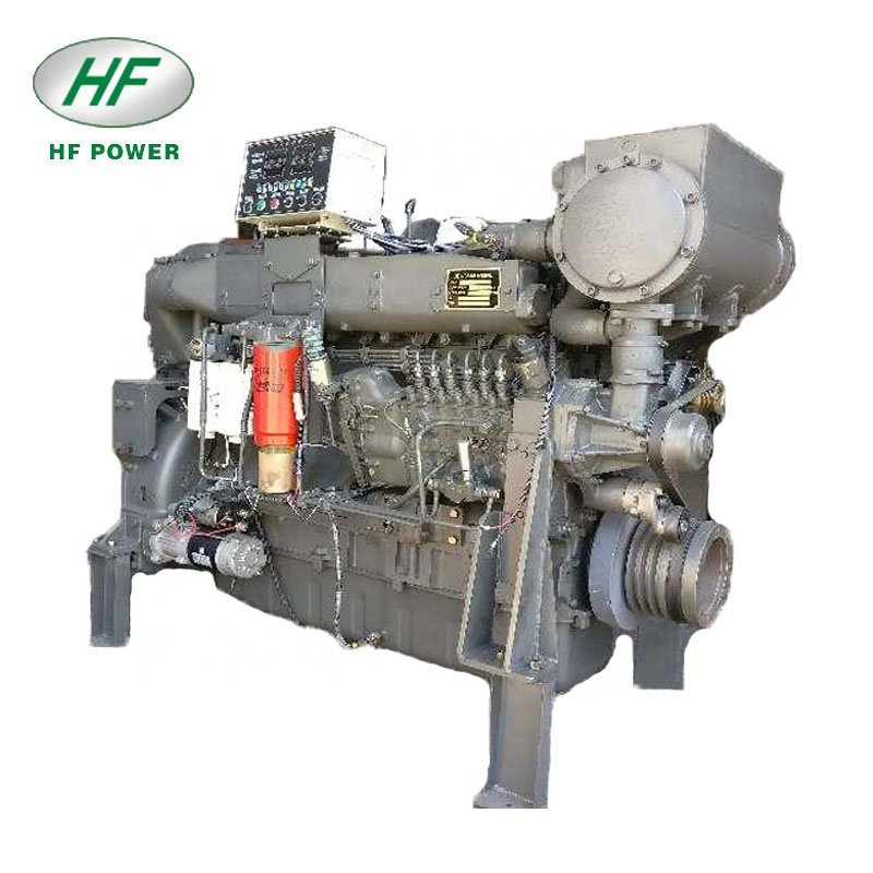 CCS Certificate WP13 Series 400-550hp Weichai Marine diesel Engine with Gearbox