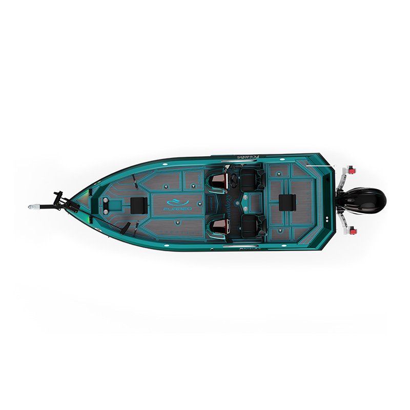 Marine 12ft 14ft Flat Bottom Aluminum Jon Bass Fishing Boat for Marine Engine