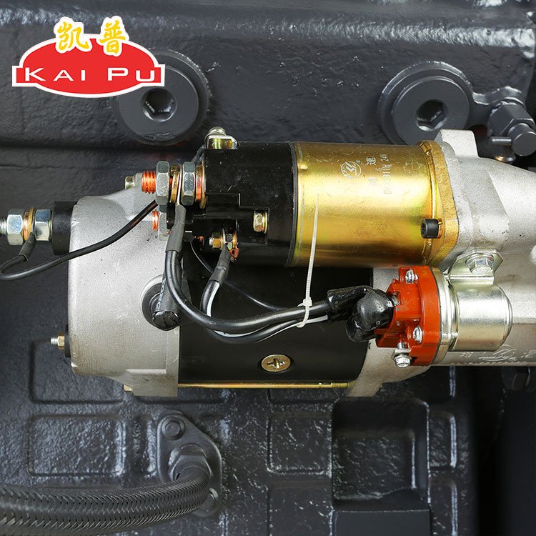 KAI-PU ISO Turbocharged Single Cylinder Diesel Outboard Engine Water-Cooled with Electric Start Boating Farming New Condition
